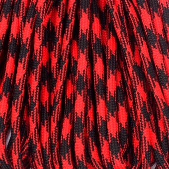 OH Paracord Parachute Cord Lanyard Mil Spec Type III 7 Strand Core 50 100 Feet red camouflage