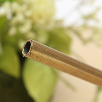 Brass Tube Pipe Tubing Round Inner 6mm Long 300mm Wall 0.45mm