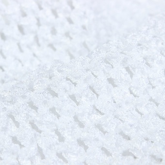 Crochet Tube Top elastic Waistband White