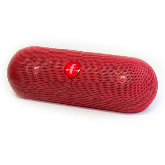 ลำโพงบลูทูธ Fivestar pill 2.0 สีแดง