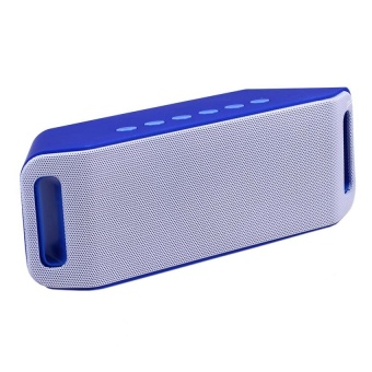 Speaker Bluetooth Super Bass ลำโพงบลูทูธ รุ่น S204 (สีน้ำเงิน)