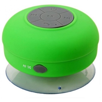 DT ลำโพงบลูทูธกันน้ำ Waterproof Bluetooth Speaker BTS-06 (สีเขียว)