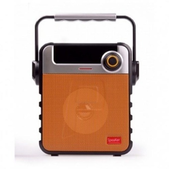I-Smart Digital Multimedia speaker Bluetooth ร่น P35 ลำโพงบลูทูธไร้สาย (Orange)