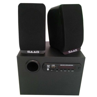 SAAG ลำโพง บลูทูธ MICRO-2.1 800w Bluetooth (Black)