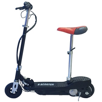 BG E-Scooter สกู๊ตเตอร์ไฟฟ้า ล้อยาง ป้องกันการช็อต (สีดำ)