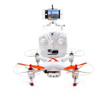 FPV / Wi-Fi IOS-Android โดรนติดกล้อง FPV รุ่น CX30W ( White )