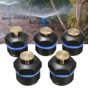 5x Garden Water Lawn Irrigation Spray System Sprinkler Head Plant Flower Cooling - Intl