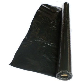 Papamami Plastic cover pond แผ่นพลาสติกปูบ่อ ผ้ายางปูบ่อ LDPE (3.6x20เมตร)- สีดำ