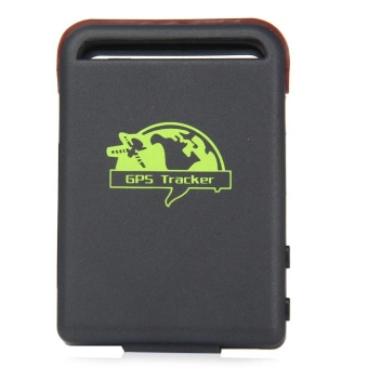 TK102B Car Vehicle GPS GSM GPRS Tracker with SOS Over-speed Alarm (Black)