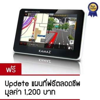 Kamaz GPS นำทาง จอ 4.3&quot; รุ่น ZUN 420 Update แผนที่ฟรี&quot;