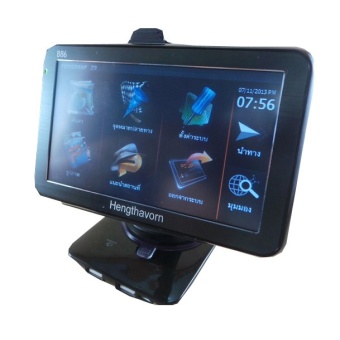 DeeQuick เครื่องรับสัญญาณ GPS 5 นิ้ว Touch Screen รุ่น 886 Bluetooth - สีดำ