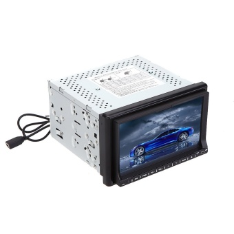 Universal 3G WiFi 7&quot; 2 Din Car DVD/USB/SD Player Bluetooth GPS Radio HD Car Entertainment System for All Cars&quot;