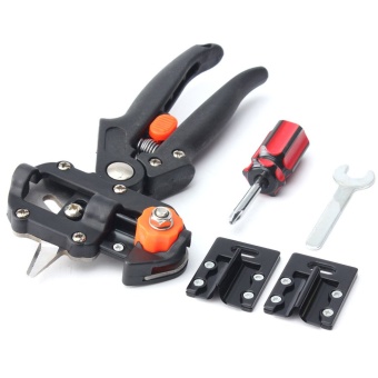Garden Fruit Tree Pro Pruning Shears Scissor Grafting Cutting Tools Suit + Bag - Intl