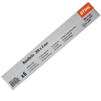 STIHL ตะไบกลม 200 X 4.8 mm (3/16) STIHL (6ชิ้น/ชุด) ใช้กับ MS180
