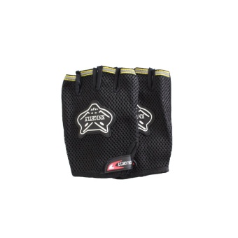 Telecorsa KNIGHTLY ถุงมือขับมอเตอร์ไซค์ข้อสั้น (สีดำ)