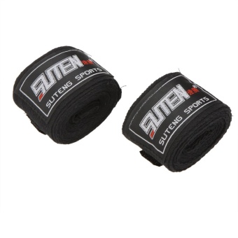 100% Cotton Sports Strap Boxing Sanda Muay Thai MMA Taekwondo Bandage Hand Wraps 2pcs/roll