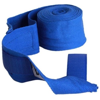 Ai Home 1Pair Boxing Hand Wraps Boxing Bandages Wrist Fist Punching (Blue)