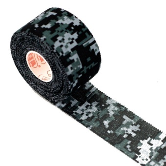 One Roll Breathable 3.8cmX7.3m Kinesiology Sports Tape Black camouflage