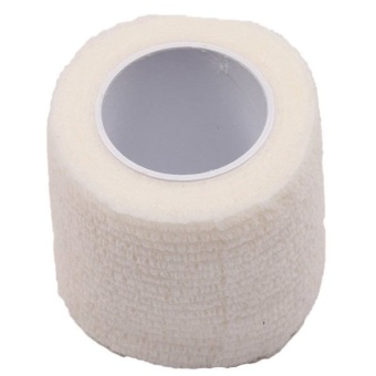 HengSong Sport Non-woven Fabric Itself Stick Elastic Bandage White