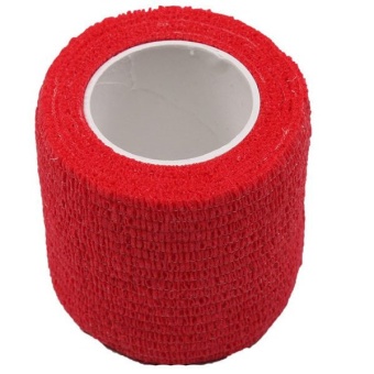 HengSong Sport Non-woven Fabric Itself Stick Elastic Bandage (Red)