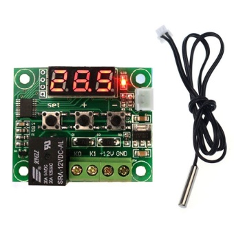 Heat Cool Temp Thermostat Temperature Control Switch (Green)