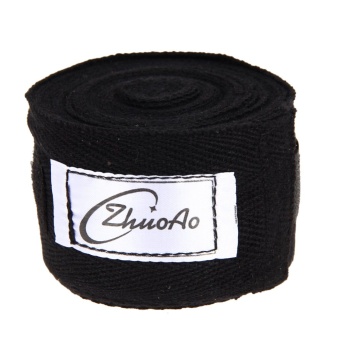100% Cotton Strap Boxing Sanda Muay Thai Taekwondo Bandage Hand Gloves Wrap (Intl)