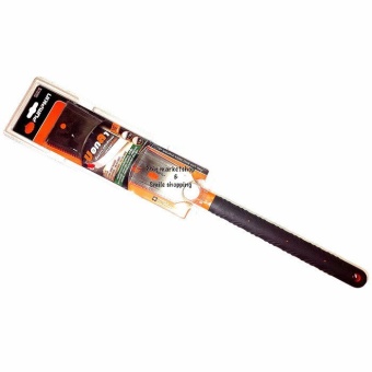 PUMPKIN เลื่อยมือ เลื่อยดึงพูลซอว์ Pull Saw รุ่น PTT-DE10X แบบฟัน 2 ด้าน สีส้ม-ดำ