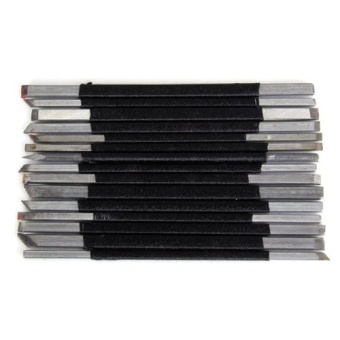 15pcs Steel Stone Carving Knives Chisels Set