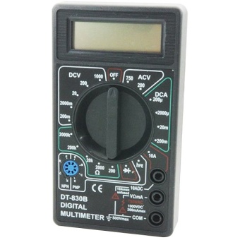 QUMOX เครื่องวัด ดิจิตอล มัลติมิเตอร์ Digital Multimeter Ammeter Voltmeter Circuit Tester Checker