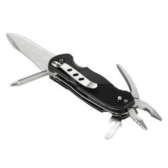 Cocotina Practical Pocket Clip Travel Outdoor Camping Tools Multifunction Stainless Steel Knife With LED Multi-tool Pliers