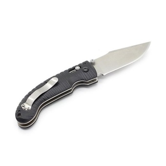 Ganzo มีดพับ 440c Blade G10 Handle w/ Clip &amp; Pouch รุ่น G711