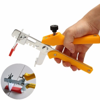 New Tool for Tile Leveling System Floor Pliers Tiling Installation. Yellow
