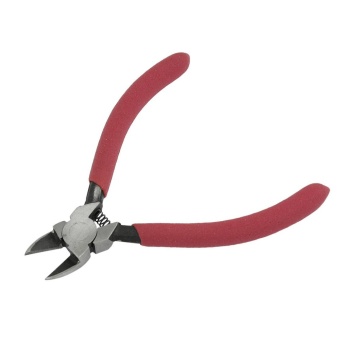 4.5 Side Cutter Diagonal Wire Cutting Pliers Nippers Repair Tool Red"