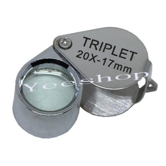 Yeeshop แว่นขยาย Mini Magnifier 20X-17MM Jeweler's Loupe