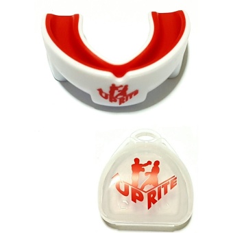 T.P.TOY BY UPRITE ฟันยางสำหรับนักมวย MOUSEGARD FOR BOXER ฟรี กล่องเก็บฟันยาง (ขาวแดง)