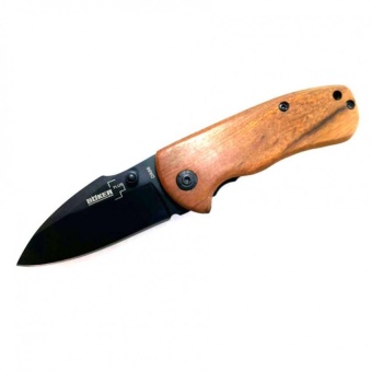 Boker Plus knives folding knife 440C stainless steel blade wood handle มีดพับด้ามไม้แท้