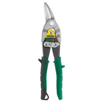 Stanley กรรไกรตัดแผ่นโลหะ / สังกะสี (ตัดโค้งขวา) ขนาด 10 นิ้ว รุ่น 14-564