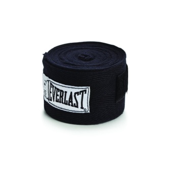 Everlast ผ้าพันมือ 180" HAND WRAPS (BLACK)"