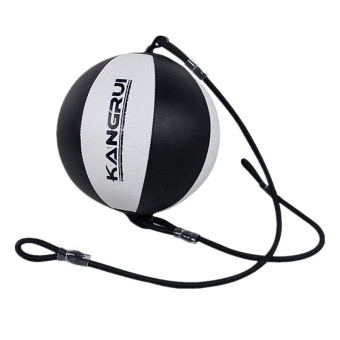 PU Contractubex Faux Boxing Speed Ball (Black/White)