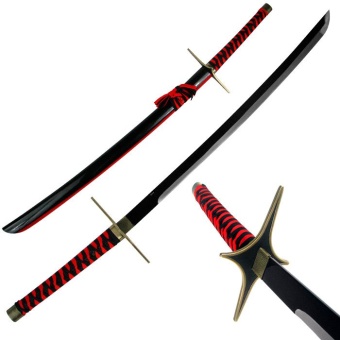 JAPAN ดาบดาบซามูไร Majuro Tori Nihonbashi Sword + แท่นวาง(Bleach)
