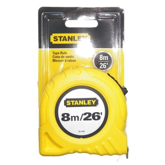 STANLEY ตลับเมตร 8 เมตร/26 ฟุต รุ่น 30-456 - Yellow