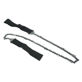 niceEshop 24-Inch Survival Pocket Hand Chain Saw With Pouch