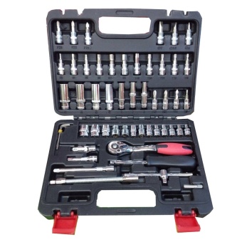King Tools - ชุด 1/4 Socket Chrome Vanadium 53 ชิ้น"