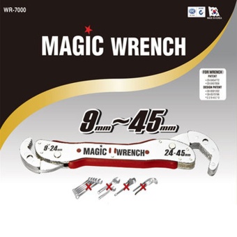 HAN-A TOOLS Magic Wrench Spanner Wrench 9-45mm