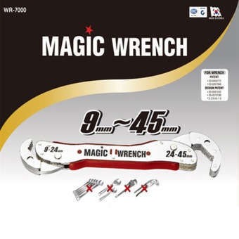 HAN-A TOOLS Magic Wrench Spanner Wrench 9-45mm