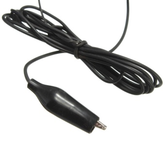 2in1 Soldering Iron PCB Solder Sucker Desolder Pump Weld Tool 30W 220V EU Plug (Black)- INTL