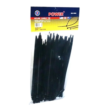Power เคเบิ้ลไทร์ 8 นิ้ว (สีดำ)