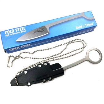 Cold Steel Bird And Trout มีดพกแบบห้อยคอ พร้อมซองเก็บ ABS