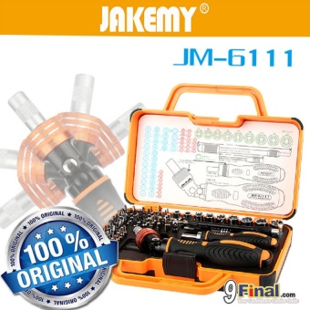 jackly jakemy JM-6111 by 9final 69 in 1 ชุดเครื่องมือ งานซ่อม ประจำบ้าน 69 ชิ้น Multi-Bit Repair Tools Screw Driver Screwdrivers Kit