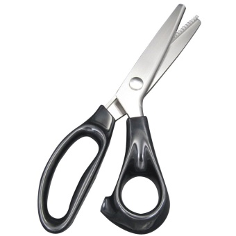 Stainless Steel Dressmaking Tailor Pinking Shears Scissor Fabric Craft Zig Zag Cutting Scissors Style D